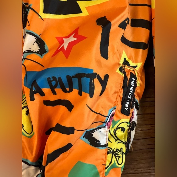 Members Only Looney‎ Tunes Jacket Youth Sz 6 Hooded Full Zip Sylvester Tweety i6 - Picture 3 of 6